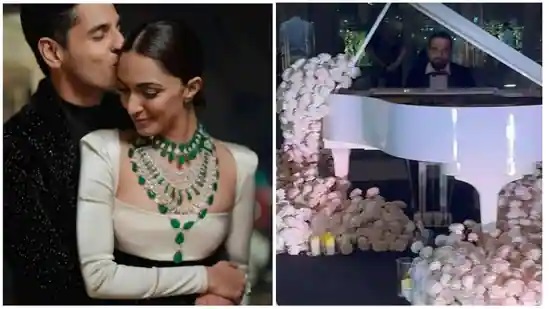 Inside the Sidharth Malhotra-Kiara Advani reception: enchanting white floral decor and dreamy music set the mood