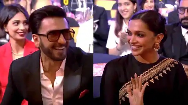 Unseen video of Ranveer Singh flirting with Deepika Padukone at an award show goes viral as divorce rumours circulate online