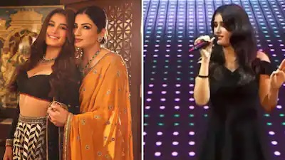 Raveena Tandon’s Daughter Rasha Thadani Impresses Fans with Singing Talent Ahead of Acting Debut