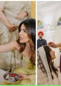 Parineeti Chopra shares unseen pic of Priyanka Chopra fixing hair at engagement
