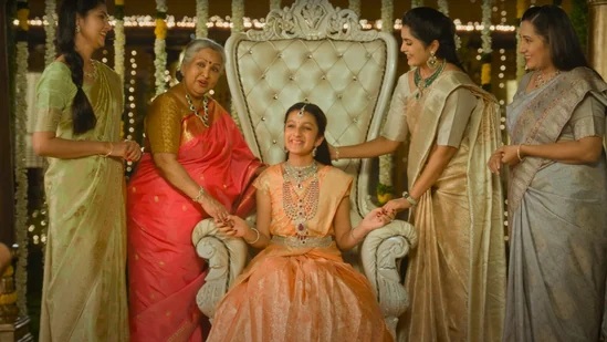 Mahesh Babu unveils daughter Sitara’s short film “Princess” on her birthday, based on half-saree ceremony