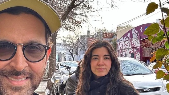 Hrithik Roshan affectionately labels Saba Azad as ‘winter girl’ while sharing a picture from their memorable Argentina vacation