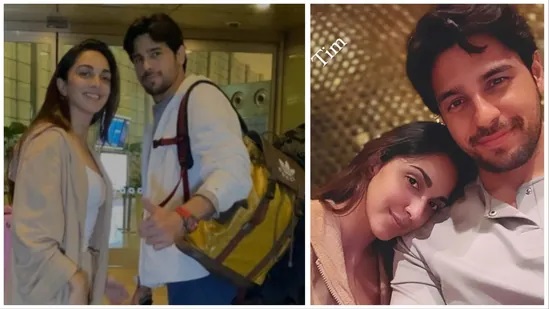 Kiara Advani and Sidharth Malhotra look excited, holding hands as they leave for her birthday trip, sharing a blissful selfie