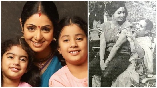 Janhvi Kapoor shares pic of Sridevi on social media: ‘I wish I had you with me like this’