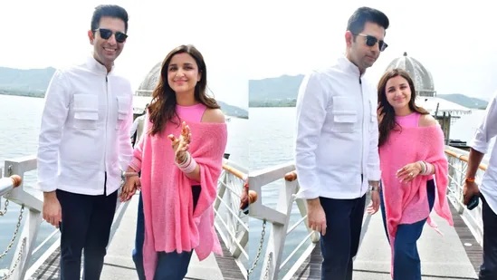 Parineeti Chopra’s Post-Wedding Debut with Raghav Chadha: Donning Jeans with Sindoor and Pink Chooda