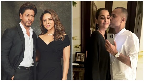 Shah Rukh Khan Comes ‘This Close’ to Joining ‘Group Pic’ with Gauri Khan, Suhana, Aryan at Beckham Welcome Bash