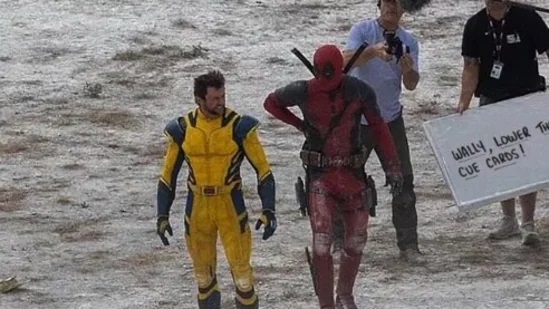 Ryan Reynolds Adds Fuel to the Deadpool Leak Drama with Behind-the-Scenes Set Photos from DEADPOOL 3!