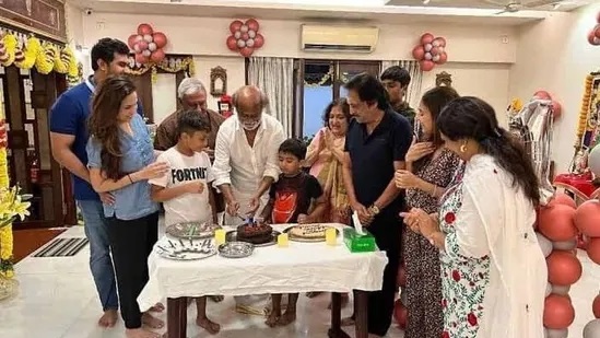 Rajinikanth Rings in Birthday with a Cozy Family Celebration at Home