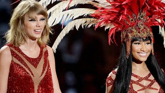 Nicki Minaj responds to rumors of a collaboration with Taylor Swift