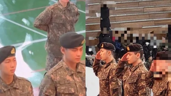 BTS V & RM Shine Bright as Elite Graduates in Military Ceremony